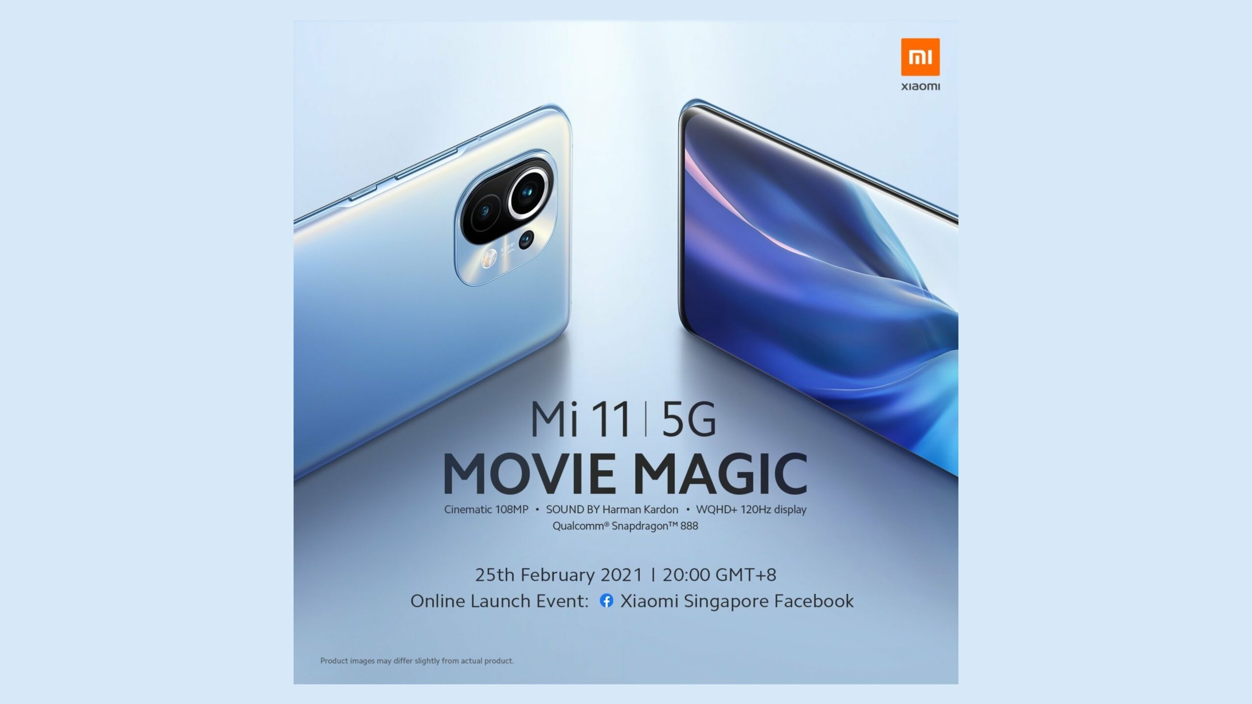 تاريخ إطلاق Xiaomi Mi 11 في سنغافورة