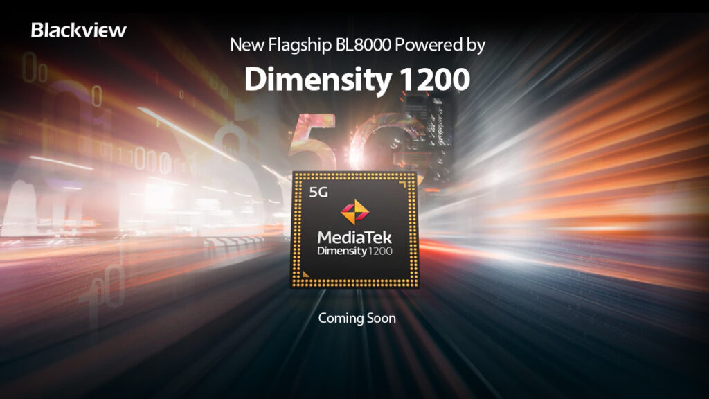 MediaTek Dimensity 8000 ပရိုဆက်ဆာနှင့် RAM 1200 GB ပါဝင်သည့် Blackview BL12 စမတ်ဖုန်း