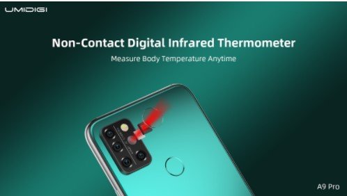 Smartfóny Umidigi so snímačom teploty