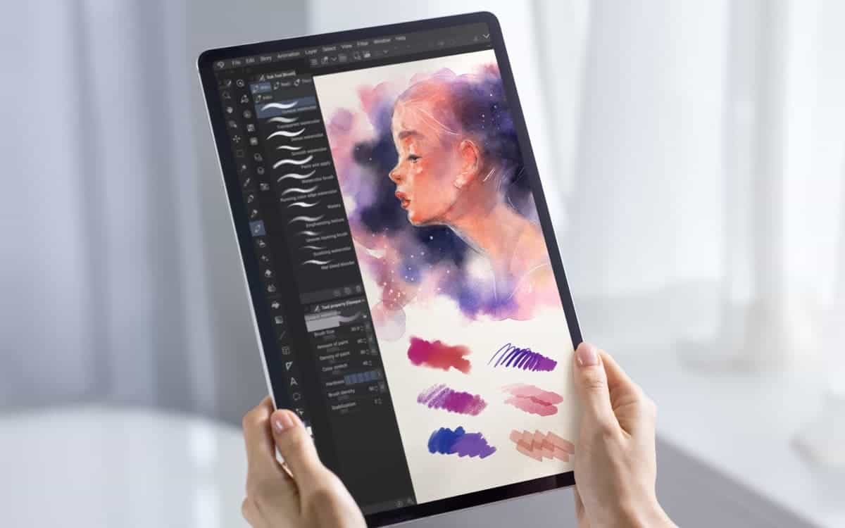 Espaço para tablet da Apple Índia