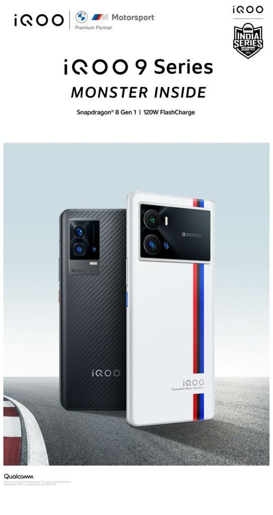 iQOO 9-serien mikronettsted India
