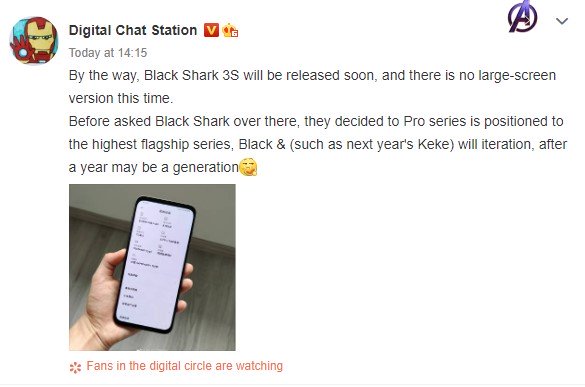 Black Shark 3S Pro