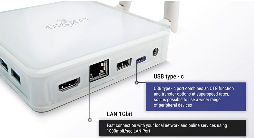 UGOOS AM7 TV Box: potent Android TV Box