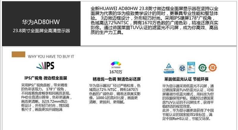 Huawei AD80HW 모니터