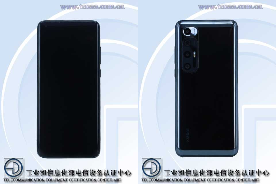 Xiaomi Mi 10 posebno izdanje TENAA slika