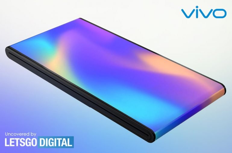 vivo foldable Smartphone Elongated Display Patent Iliyoangaziwa