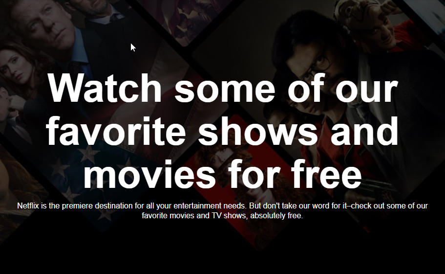 Netflix Watch Free ieteicams