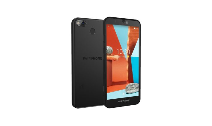Fairphone 3 Plus oficiālā renderēšana