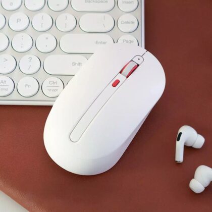 MIIIW Wireless Silent Mouse White