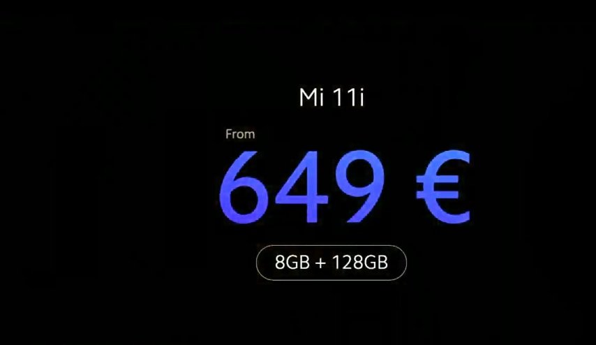 Xiaomi Mi 11i Kab