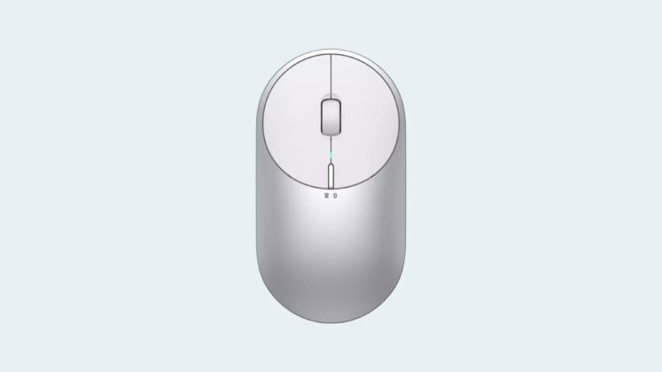 ເງີນ Xiaomi Mi Portable Mouse 2 ເງີນ