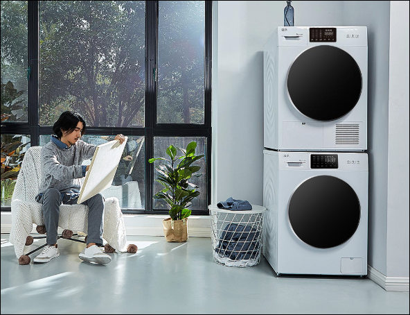 Xiaomi çamaşır makinesi ve kurutma makinesi seti