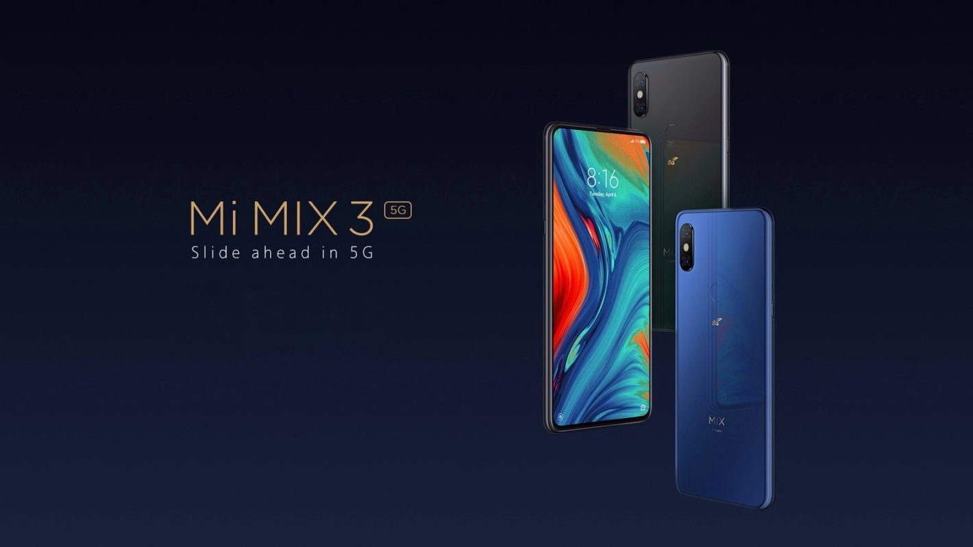 Mi Mix 3 5G first 5G phone