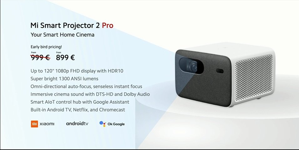 Mi Akıllı Projektör 2 Pro