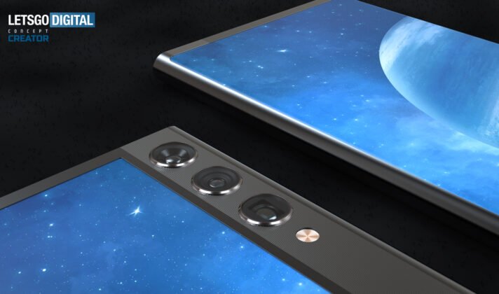 Xiaomi Rollable Smartphone Design patentea bigarren pantailarekin 02